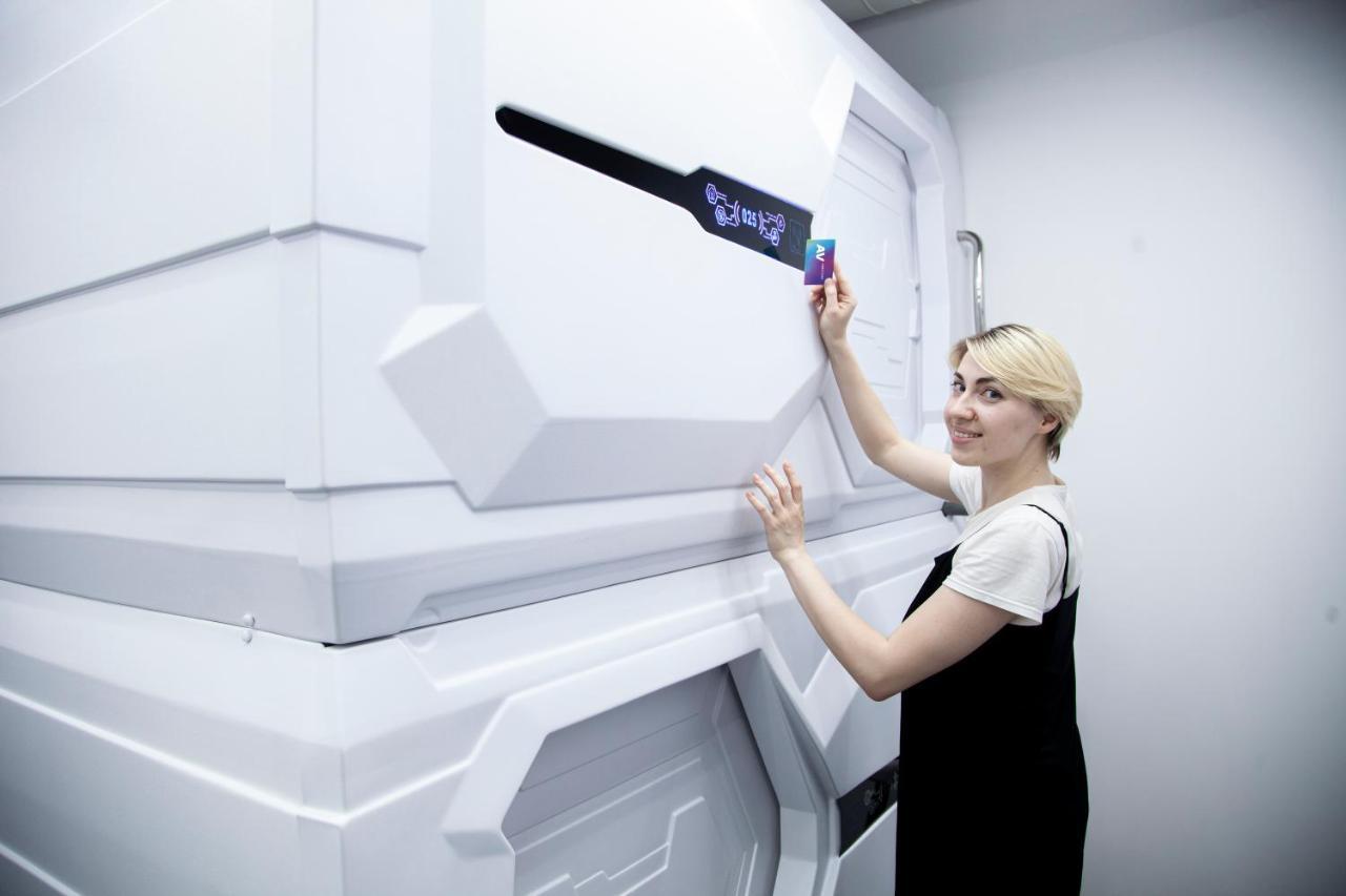 Av-1 Capsule Hotel Kijów Zewnętrze zdjęcie