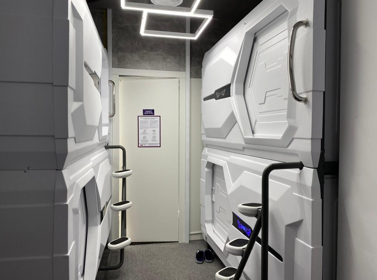 Av-1 Capsule Hotel Kijów Zewnętrze zdjęcie
